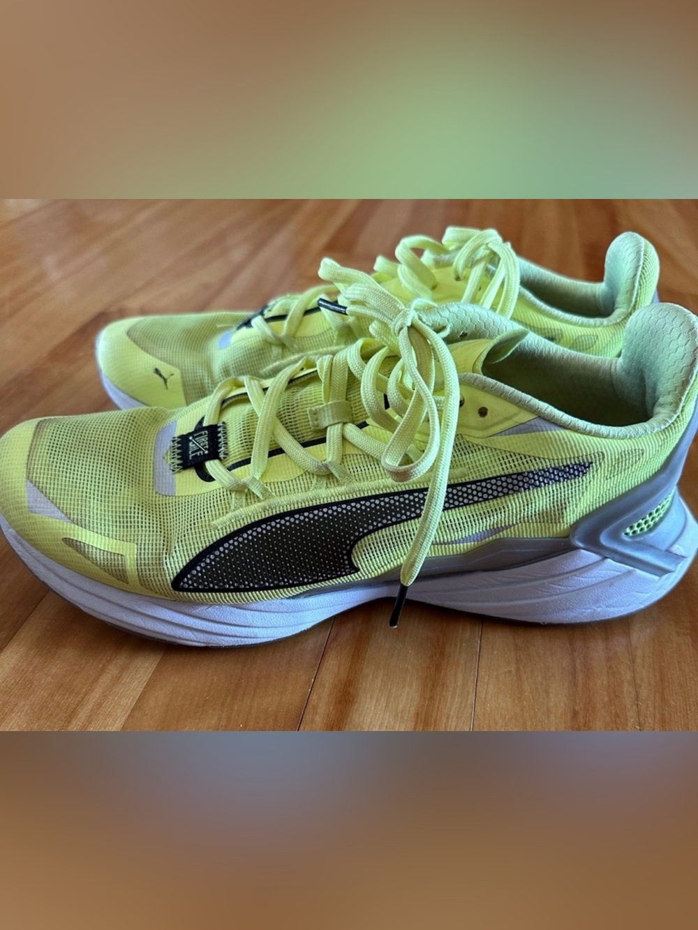 First Mile x PUMA UltraRide Xtreme Fizzy Yellow Running Shoes 193759-02